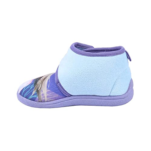 CERDÁ LIFE'S LITTLE MOMENTS Zapatillas para Casa Tipo Bota de Frozen-Licencia luksusowe kapcie typu oficjalny licencjonowany produkt z motywem Krainy lodu Disney, liliowy, 26 UE