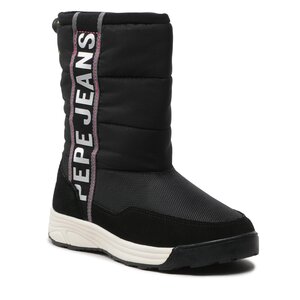 Śniegowce Pepe Jeans - Jarvis Young PGS50183 Black 999