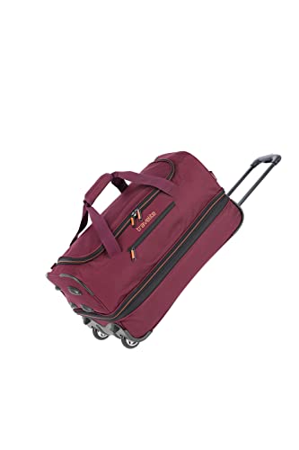 Travelite Basics torba podróżna na kółkach, 55 cm, bordowy, 55 cm, torba podróżna na kółkach