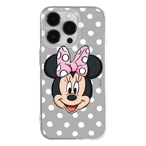 ERT GROUP etui na telefon Apple Iphone 14 PRO, case oryginalny i oficjalnie licencjonowany przez Disney, wzór Minnie 057, optymalnie dopasowane, plecki z TPU