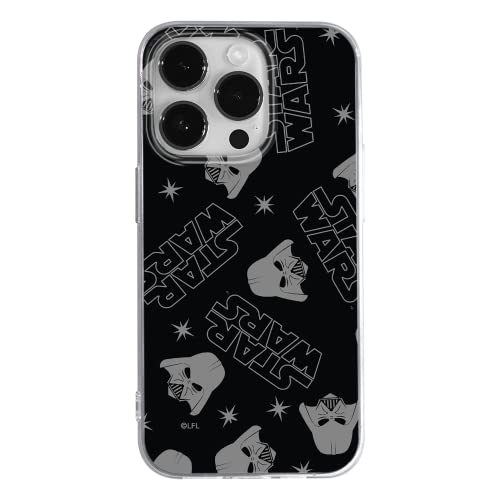 ERT GROUP etui na telefon Apple Iphone 14 PRO, case oryginalny i oficjalnie licencjonowany przez Star Wars, wzór Darth Vader 009, optymalnie dopasowane, plecki z TPU