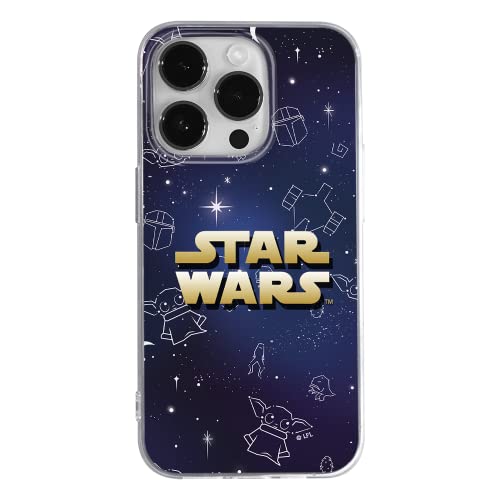 ERT GROUP etui na telefon Apple Iphone 14 PRO, case oryginalny i oficjalnie licencjonowany przez Star Wars, wzór Baby Yoda 022, optymalnie dopasowane, plecki z TPU