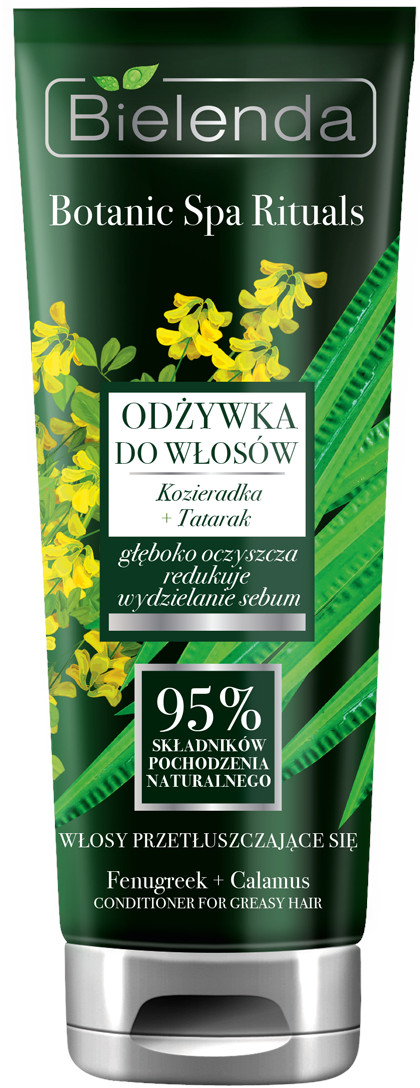 Bielenda Botanic SPA Rituals, odżywka do włosów przetłuszczających się, kozieradka + tatarak, 250ml