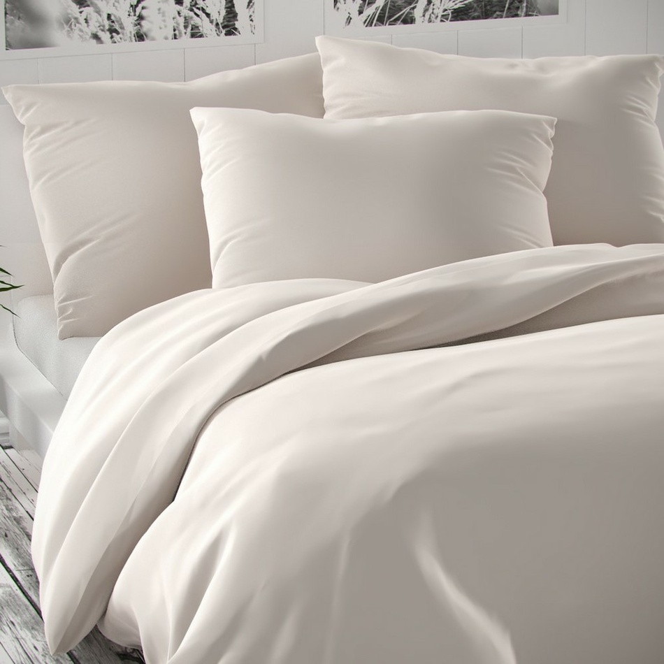 Kvalitex Pościel satynowa Luxury Collection biały, 140x200 cm, 70x90 cm, 140x200 cm, 70x90 cm