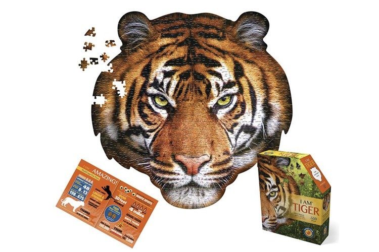 MADD CAPP Puzzle I AM - TIGER - Tygrys -plakat - MADD CAPP -550elementów 5124005
