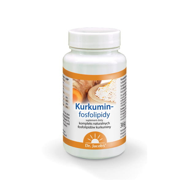 Dr. Jacob's Medical GmbH Dr Jacobs Kurkumin - Fosfolipidy 60 kapsułek 3316271