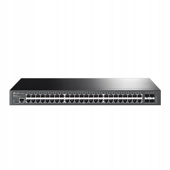 TP-LINK JetStream 48-Port Gigabit L2+ Managed Switch with 4 10GE SFP+ Slots