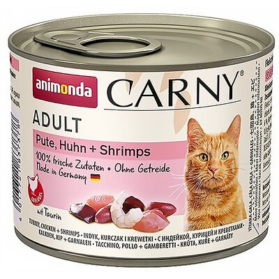 Animonda Carny Carny Adult Indyk + Kurczak + Krewetki puszka 200g MS_15764