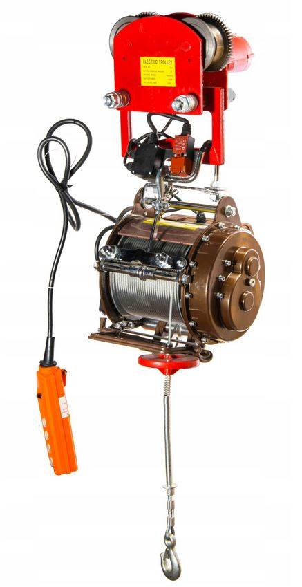 SPAWCENSO Wciągarka elektryczna suwnica 800 400 kg lina 30m 36580243