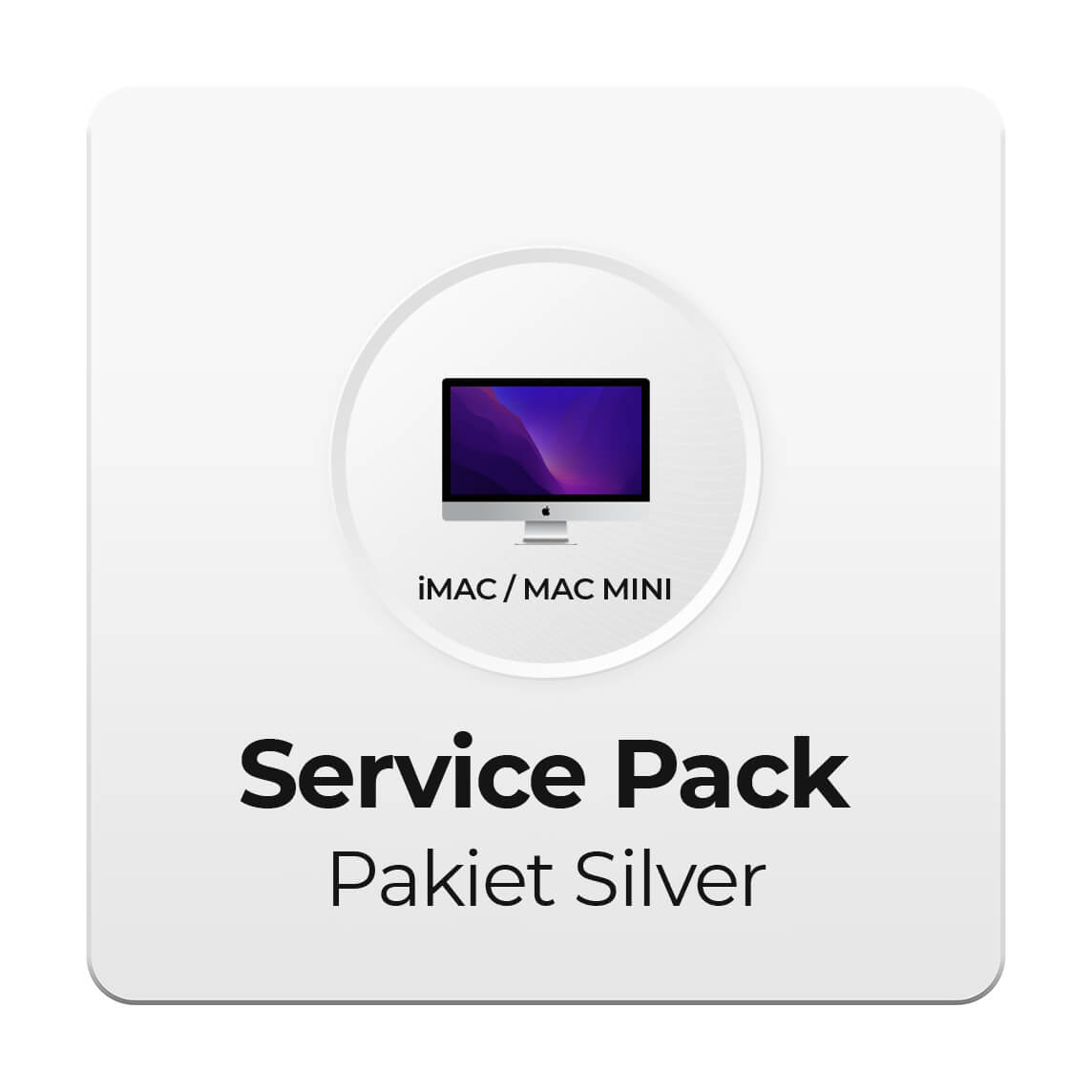 Service Pack Silver 12 MC do Apple iMac i Mac mini