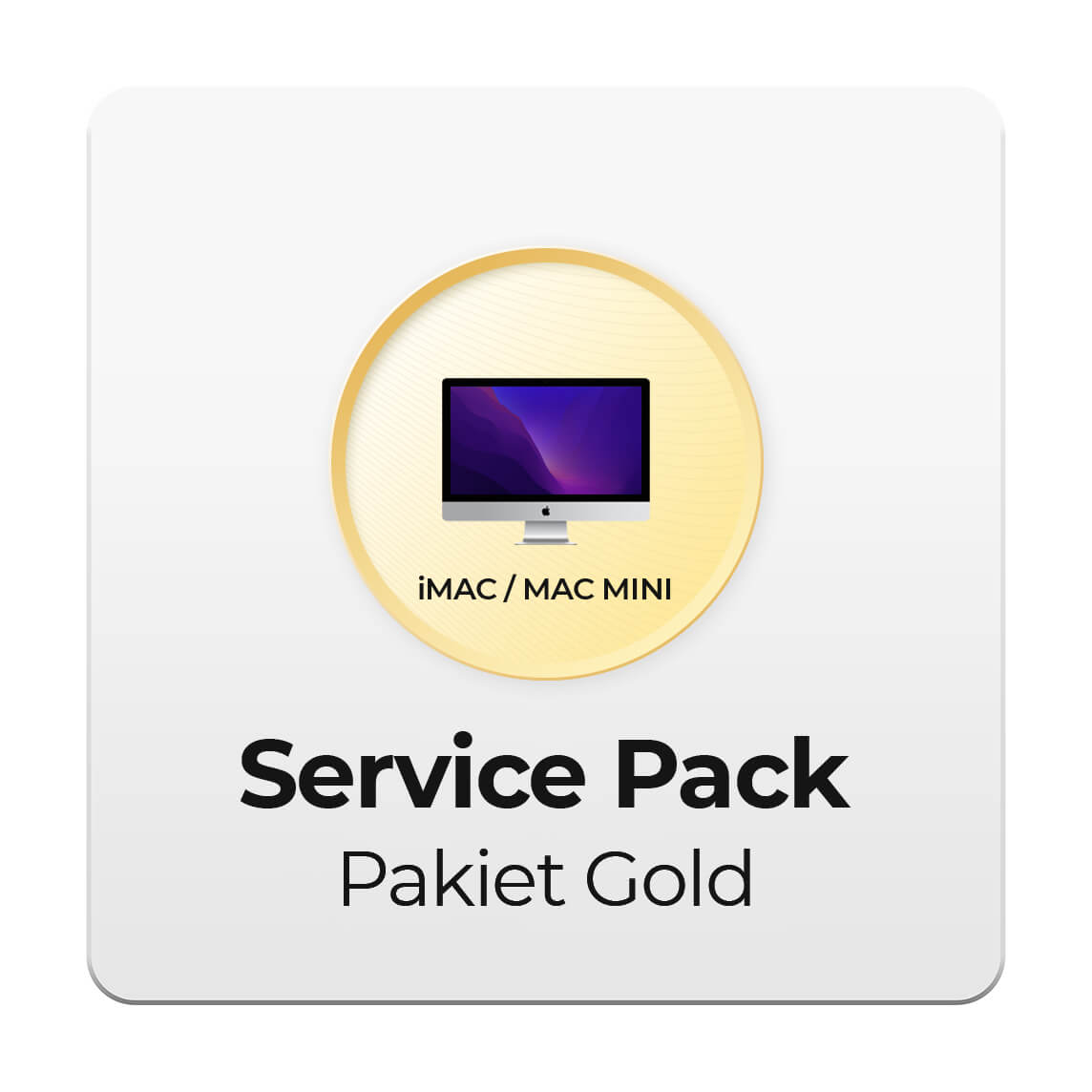 Service Pack Gold 24 MC do Apple iMac i Mac mini