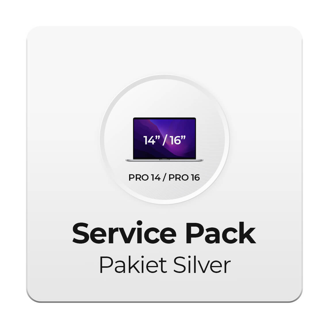 Service Pack Silver 12 MC do Apple MacBook Pro 14 i Pro 16