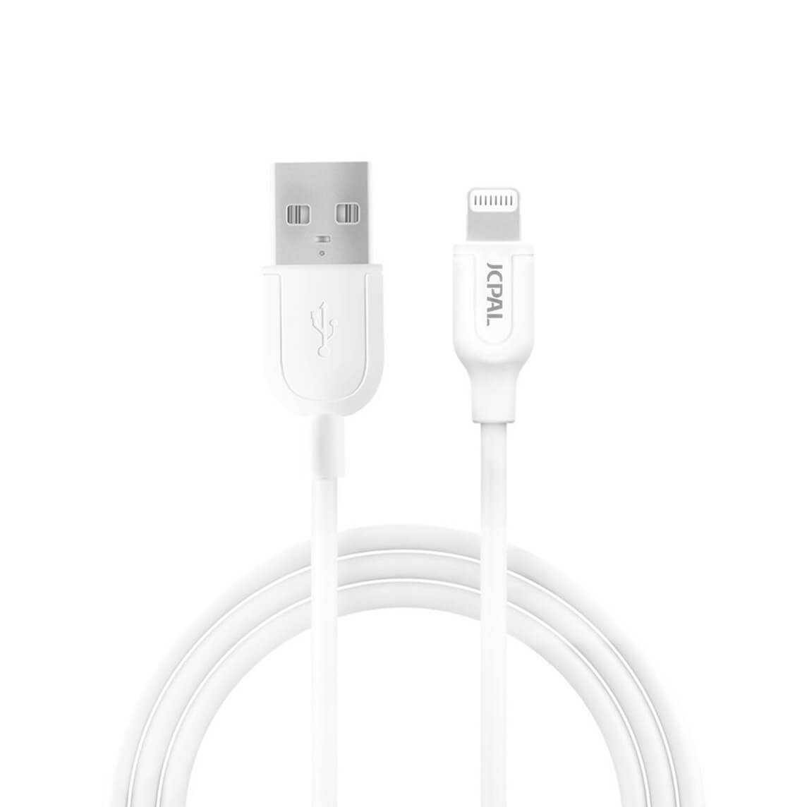 JCPAL Linx Kabel USB-A - Lightning 2M Biały