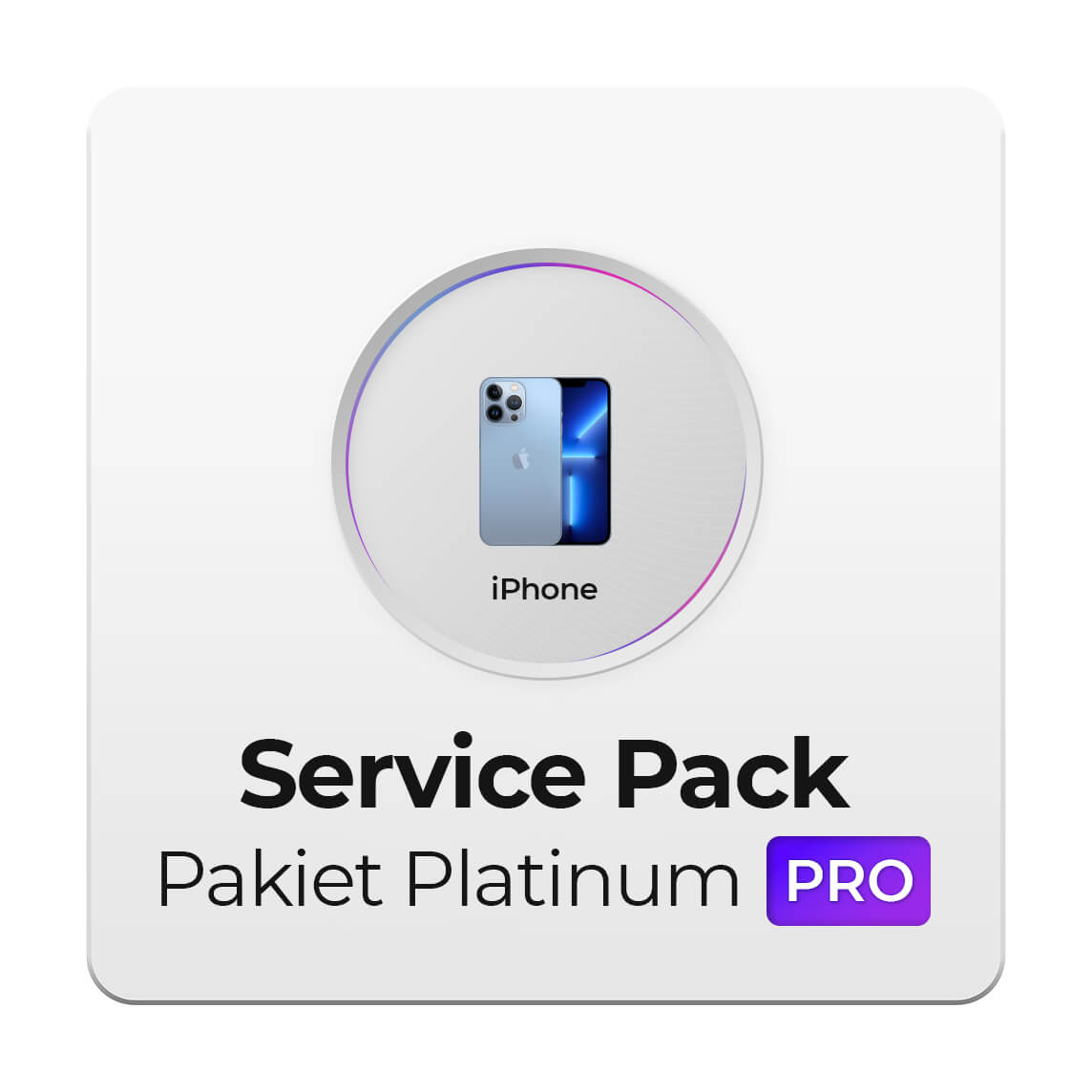 Service Pack Platinum Pro 48 MC do Apple iPhone