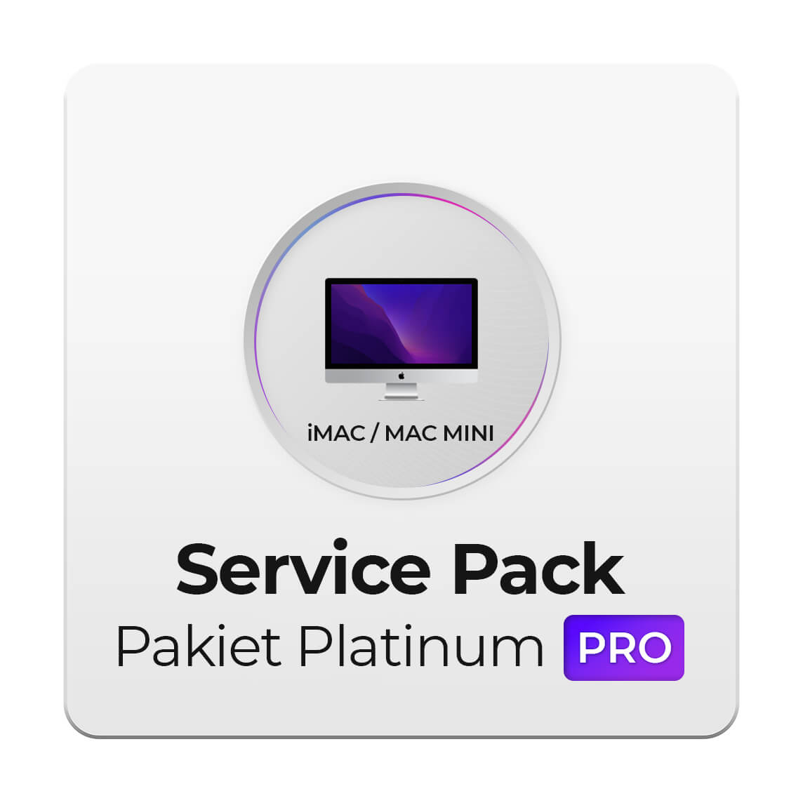 Service Pack Platinum Pro 48 MC do Apple iMac i Mac mini