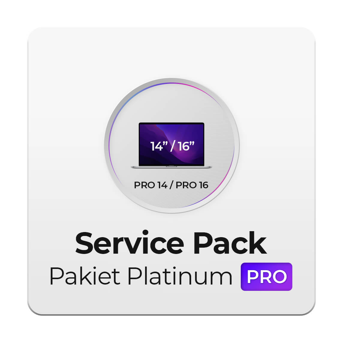 Service Pack - Pakiet Platinum Pro 48 MC do Apple MacBook Pro 14 i Pro 16