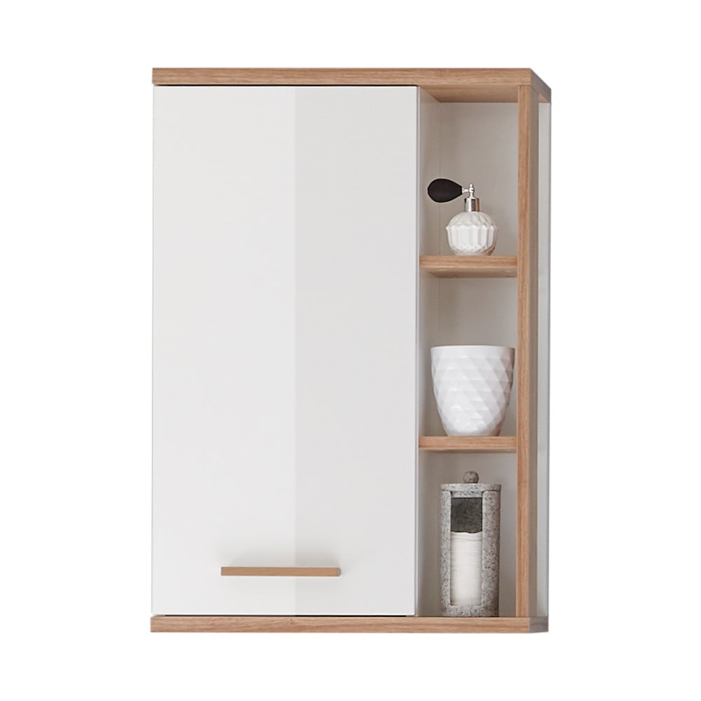 Biała wisząca szafka łazienkowa 51x75 cm Set 923 – Pelipal