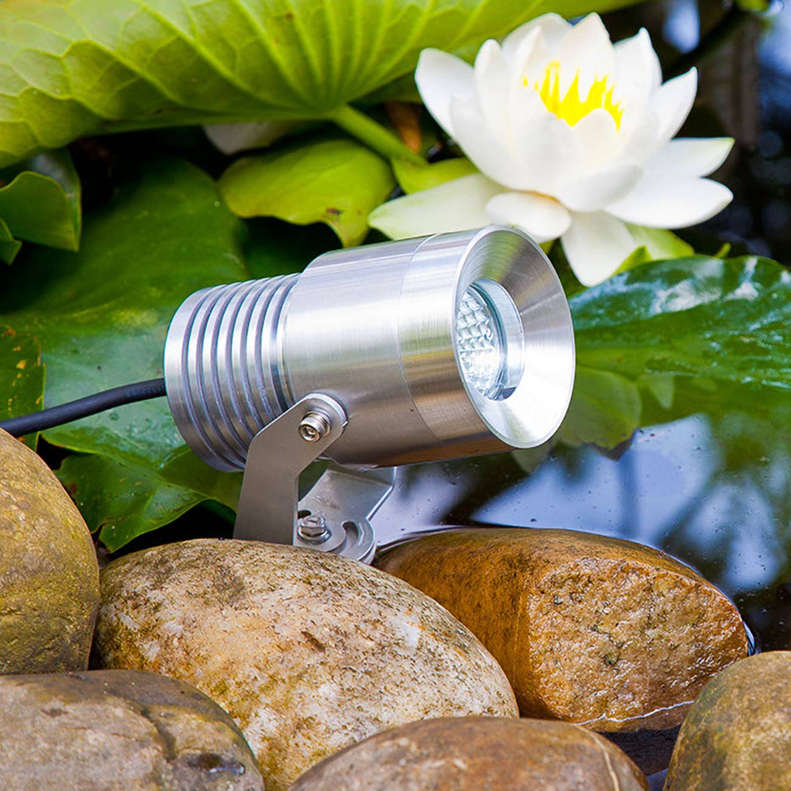 EVN Gartenspot z grotem ziemnym LED, 10W