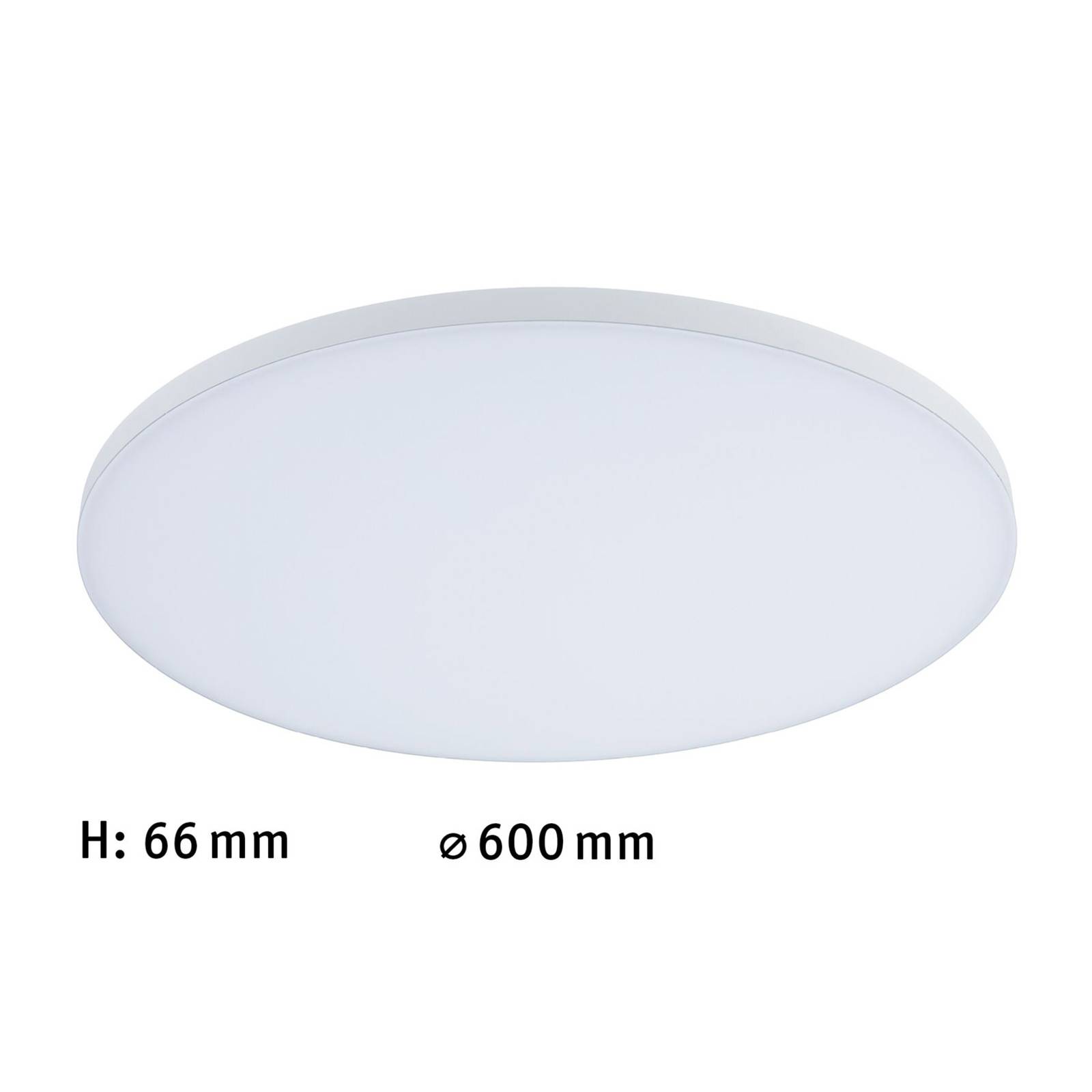 Paulmann Velora panel LED Ø60cm biały white switch