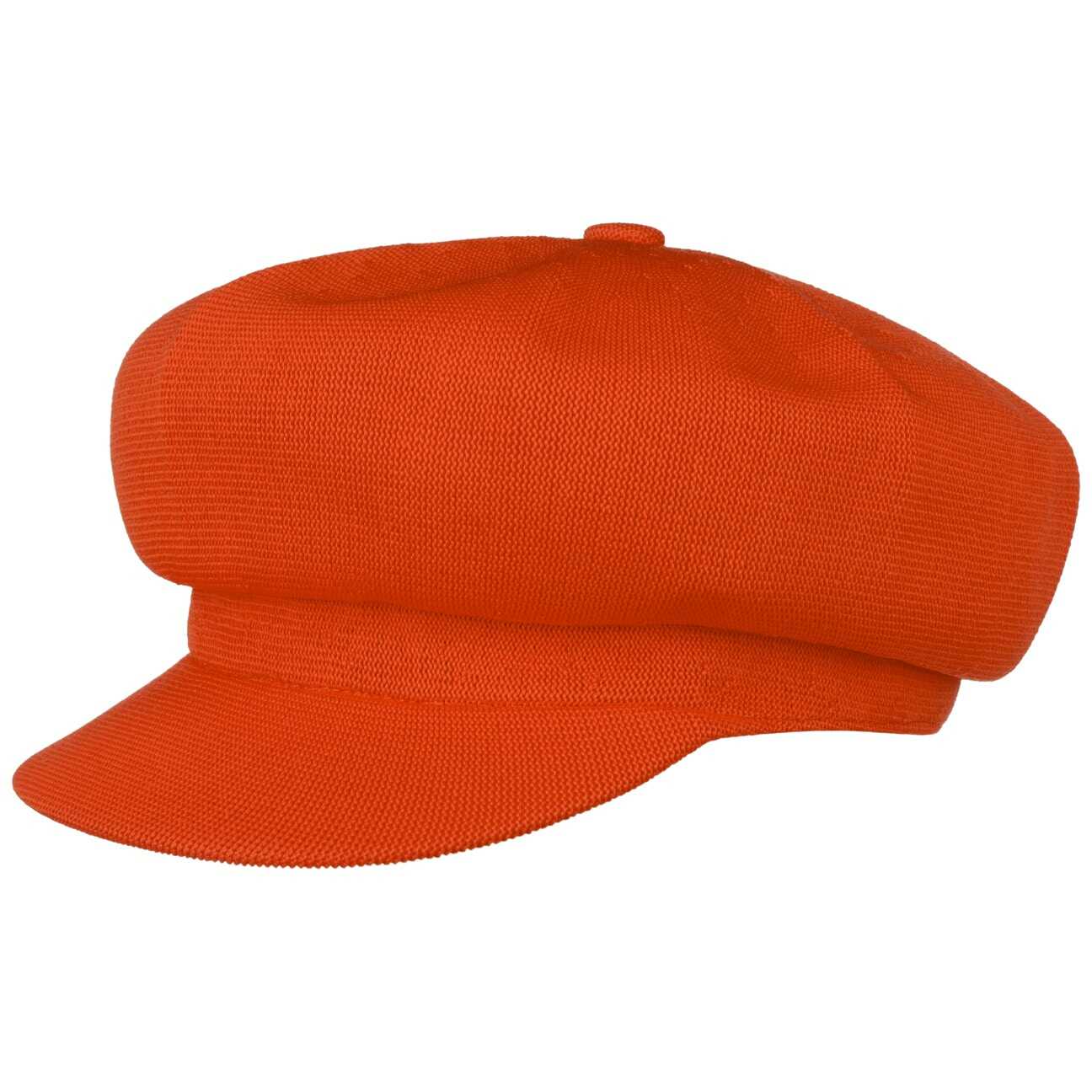 Kangol Tropic Spitfire Newsboy Cap, pomarańczowy, XL (60-61 cm)