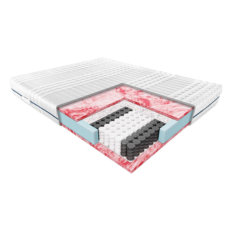 Materac TAURIS JANPOL kieszeniowy : Rozmiar - 120x200, Pokrowce Janpol - Smart I  I Raty