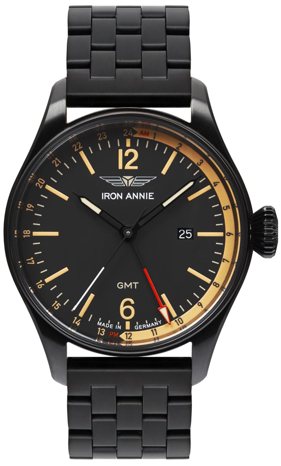 Zegarek Iron Annie IA-5148M-2 Flight Control Dual Time Quartz