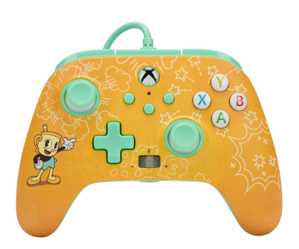 PowerA XS Pad przewodowy Enhanced Cuphead Ms Chalice