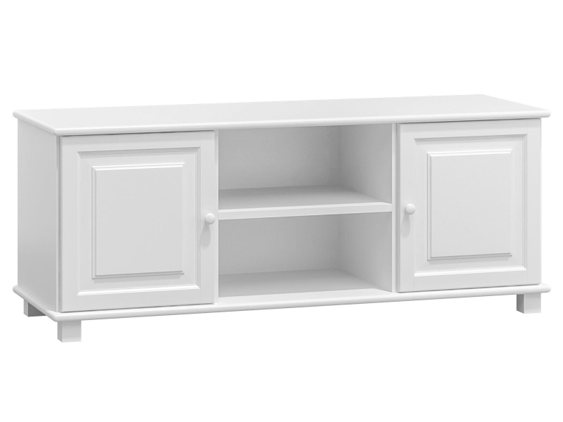 Stolik RTV sosnowy nr1 s156 biały