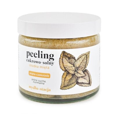 Peeling do ciała MYDŁO STACJA Słodka Mięta 250 ml