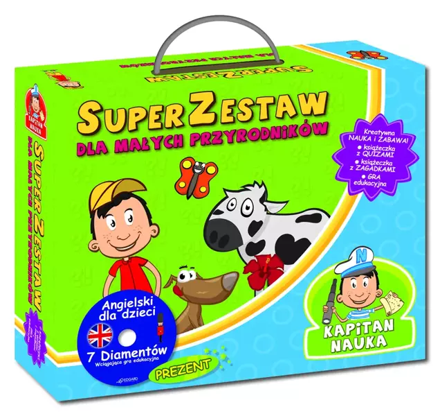 Edgard Kapitan Nauka SuperZestaw dla małych przyrodników
