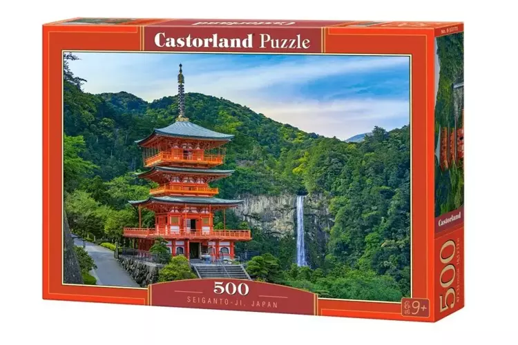 Puzzle 500 Seiganto-ji, Japan CASTOR - Castorland