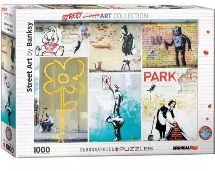 Puzzle 1000 Banksy Street Art. - Eurographics