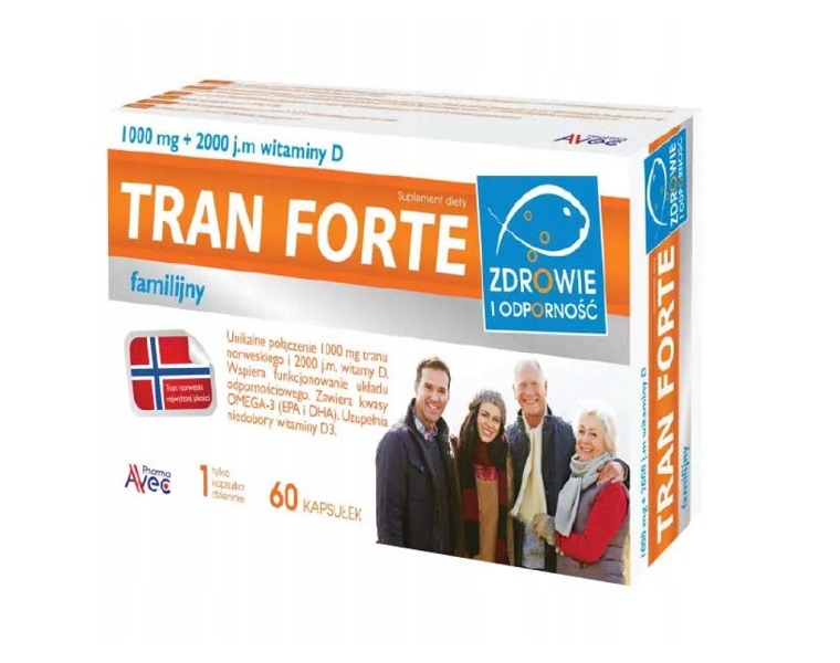 Avec Pharma Tran Familijny Forte 60 kapsułek 3698261