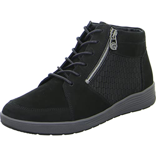 Ganter Damskie kozaki Klara-K półdługie, czarne, 44 UE