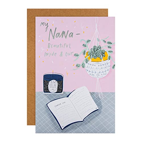 Hallmark Karta na Dzień Matki dla Nany - współczesny wzór z ilustracją