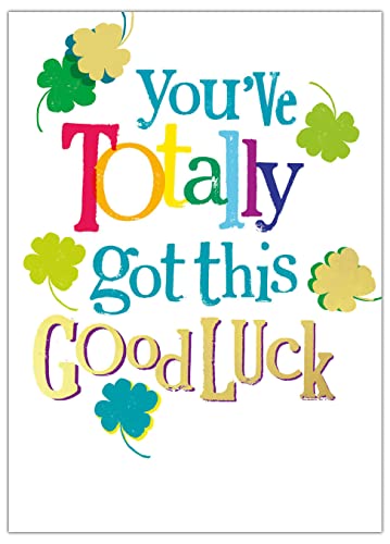 'You Totally Got This Good Luck', kartka z życzeniami