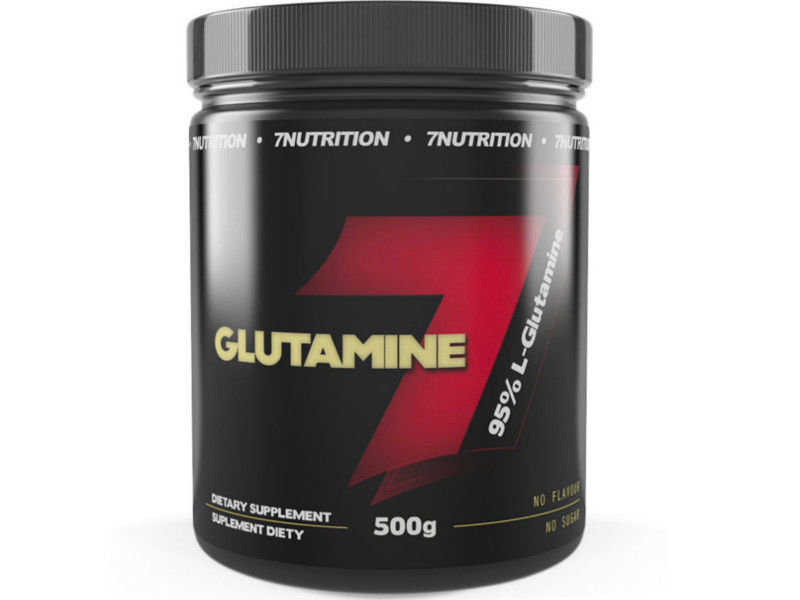 7Nutrition 7 Nutrition Aminokwasy Glutamine 500g (5903111089184)