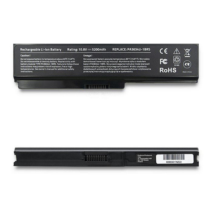 Qoltec Bateria do Toshiba PA3634 | 5200mAh | 10.8-11.1V (0NC)