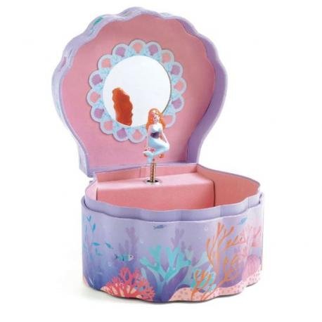 Djeco, szkatułka z pozytywką Zaczarowana syrenka