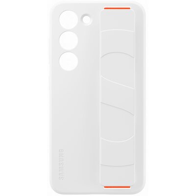 Samsung Etui Silicone Grip Cover do Galaxy S23 EF-GS911TWEGWW Biały