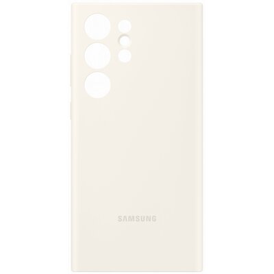 Samsung Etui Silicone Cover do Galaxy S23 Ultra EF-PS918TUEGWW Kremowy