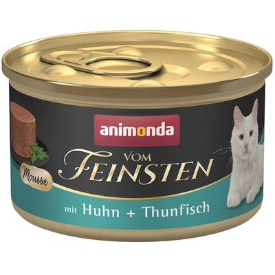 Animonda vom Feinsten Cat Adult Mus Kurczak + Tuńczyk puszka 85g