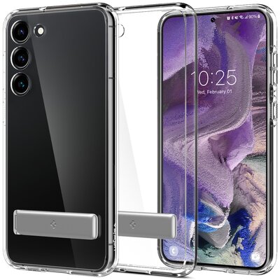 Spigen Etui Ultra Hybrid S do Samsung Galaxy S23 Przezroczysty