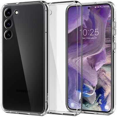 Spigen Etui Ultra Hybrid do Samsung Galaxy S23 Przezroczysty