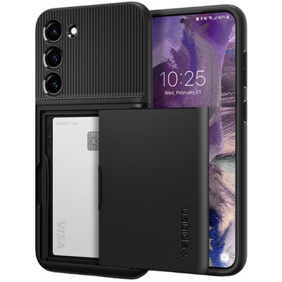 Spigen Etui Slim Armor CS do Samsung Galaxy S23+ Czarny