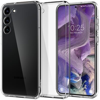 Spigen Etui Ultra Hybrid do Samsung Galaxy S23+ Przezroczysty