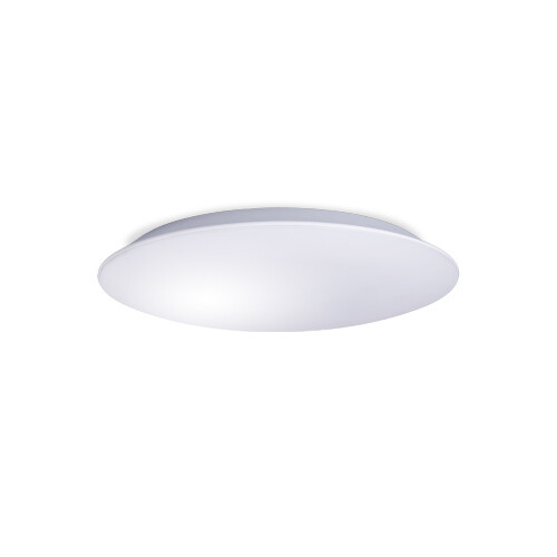 Plafon LED okrągły Ø28cm 18W b.neutralna 4000K 1530lm AVESTA R biały klosz mleczny IP54 BRILUM