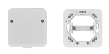 Puszka N/T,P/T 80x80x25mm przyłączeniowa do kuchenek 5 zacisków 6mm2 biała Simet