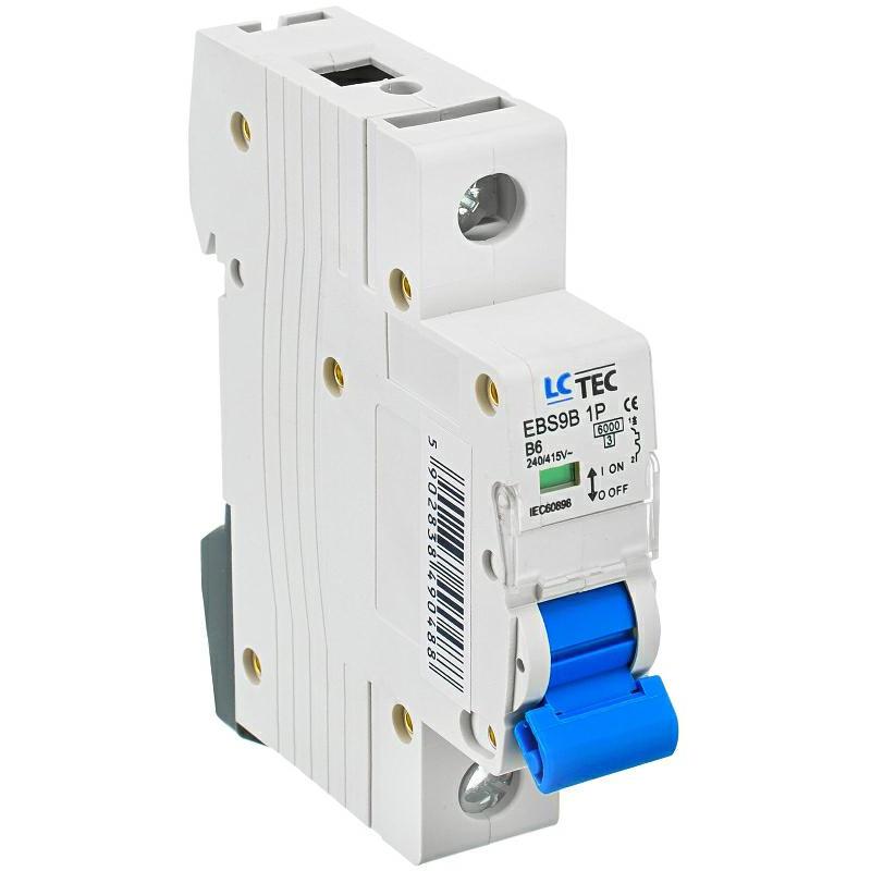 LC Wyłącznik nadprądowy bezpiecznik typu S191 B 6A - 6kA zaciski do 25mm (12)