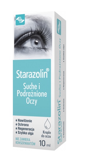 Polpharma Starazolin Suche i Podrażnione Oczy krople do oczu 10 ml |  OD 199 PLN!